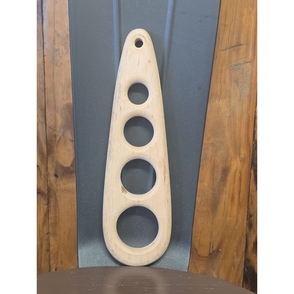 Vtg Wooden Spaghetti Measuring Tool